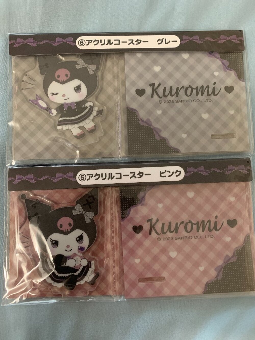 Sanrio Kuromi Acrylic Stand Set of 2